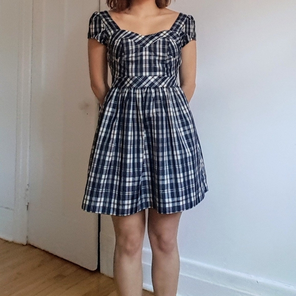 Asos gingham dolly dress - Picture 3 of 4